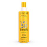 Слънцезащитен крем за лице и тяло SPF 50 с анти -старееща хиалуронова киселина - 200 ml