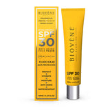 Овлажняващ слънцезащитен крем за лице SPF 30 с хиалуронова киселина против стареене - 40 ml