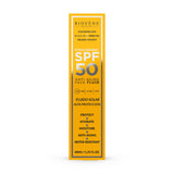 Овлажняващ слънцезащитен крем за лице SPF 50 с хиалуронова киселина против стареене - 40 ml