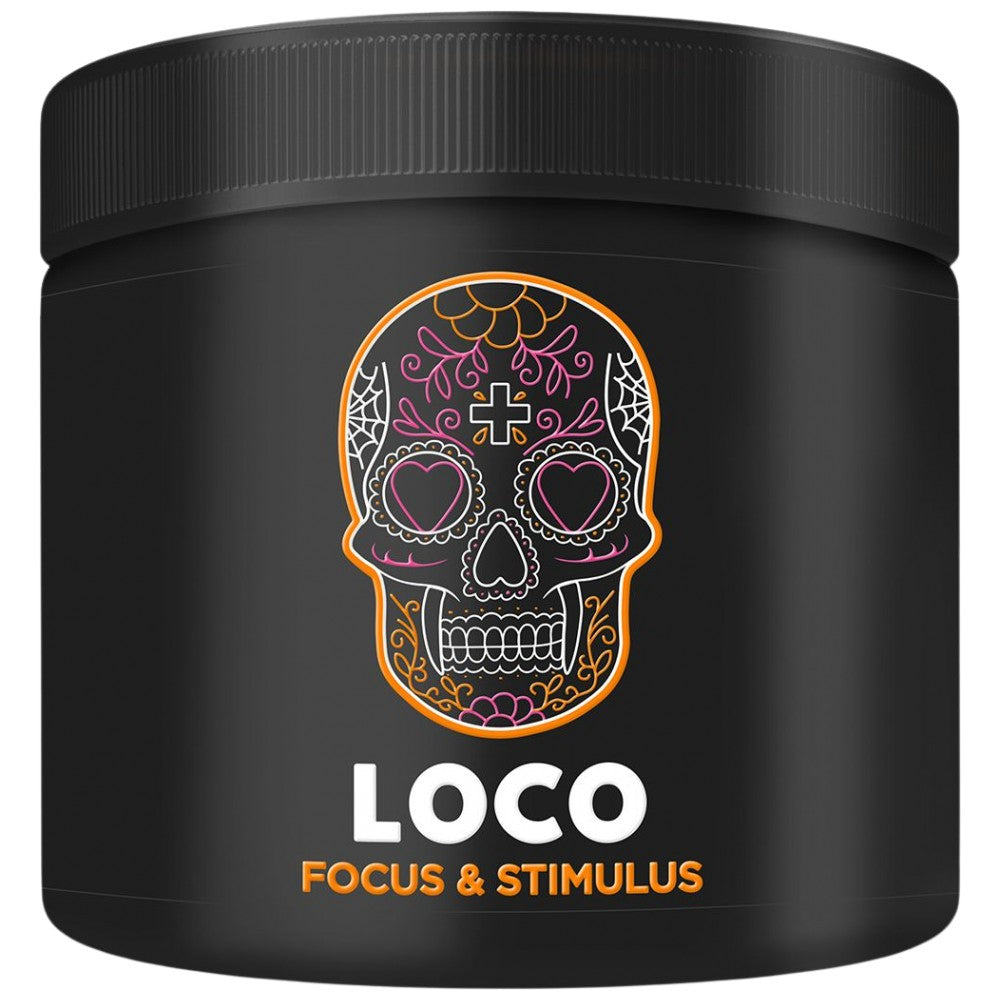 <tc>LOCO</tc> Фокус и стимул | Предтренировъчен продукт за висока концентрация - 240 грама
