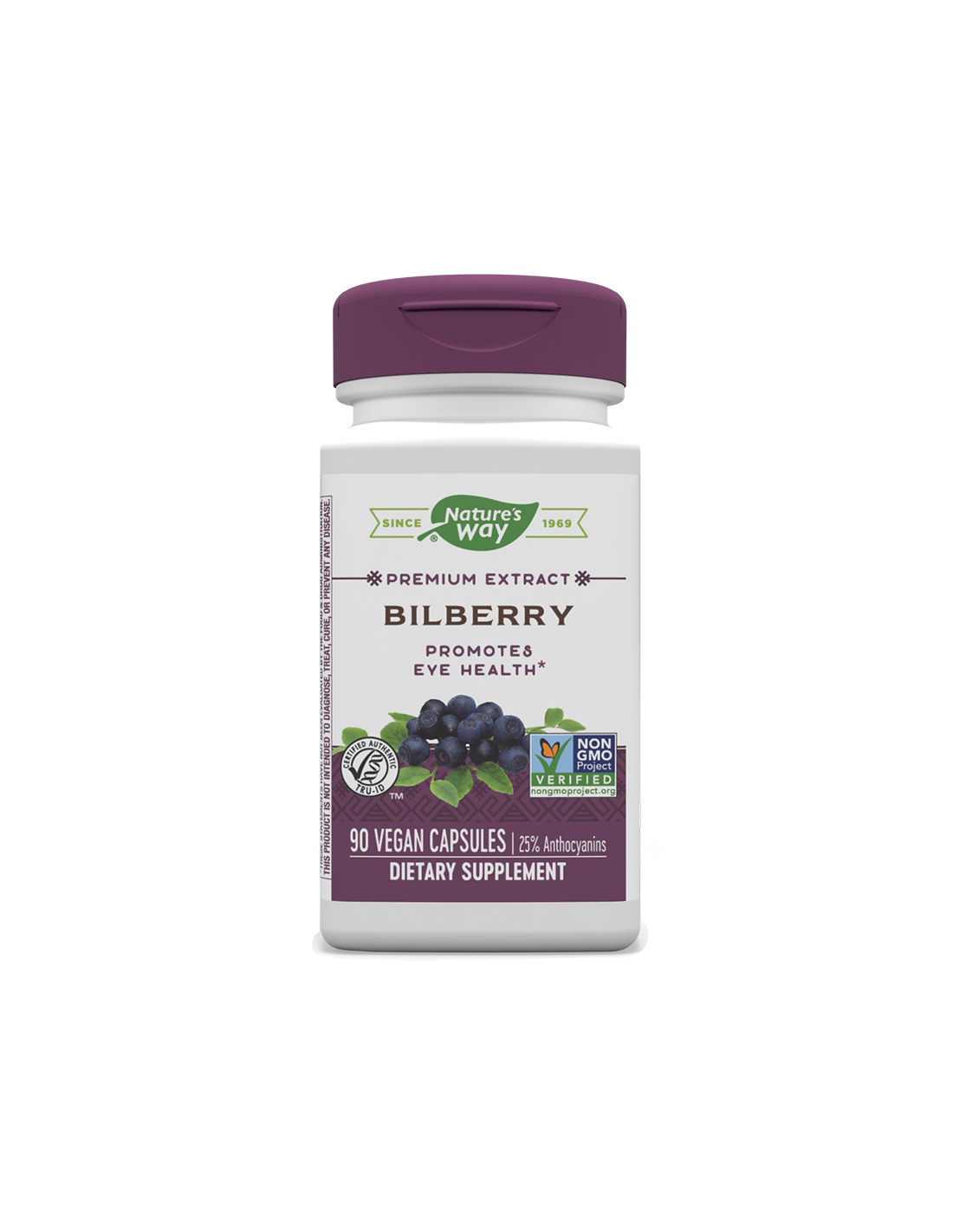 BlackBerry & Elderberry - Premium Eye Health Formula, 90 капсули