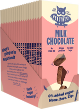 HealthyCo млечен шоколад 100 грама - без добавена захар и без паломово масло - Feel You