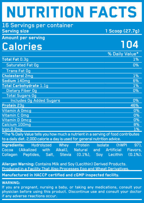 ISO Build Protein Isolate - 0,454 kg