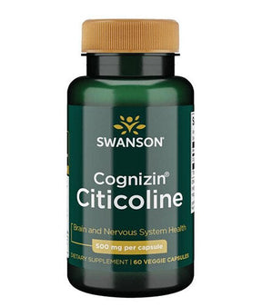 Cognizin Citicoline 500 mg / 60 Vcaps - 0 - Nutra Best Europe