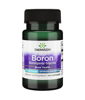 Boron from Albion Boroganic Glycine 6 mg - 60 capsules - Nutra Best Europe