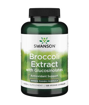 Extra-Strength Broccoli Extract with Glucosinolates 600 mg - 120 capsules - Nutra Best Europe