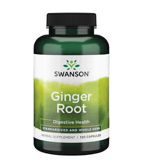 Ginger Root (Standardized) 250 mg - 120 capsules - Nutra Best Europe
