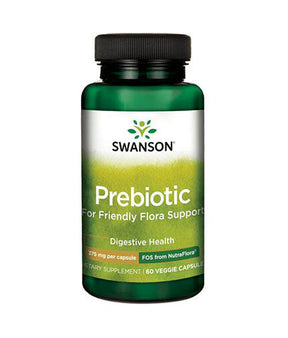 Prebiotic for Friendly Flora Support 375 mg - 60 capsules - Nutra Best Europe