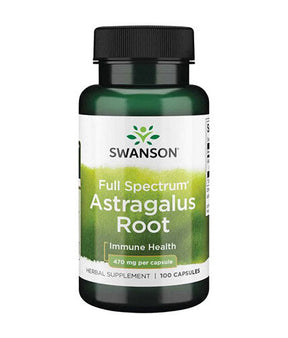 Astragalus Root 470 mg - 100 capsules - Nutra Best Europe