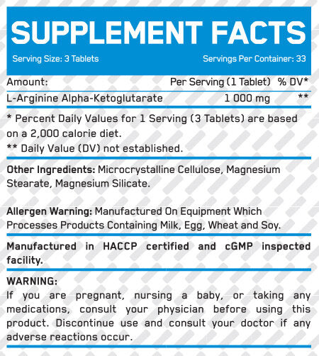 AAKG 1000mg/100 раздели
