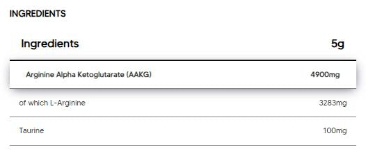 Aakg 2: 1 Powder | L-аргинин-алфа-кетоглутарат-400 грама