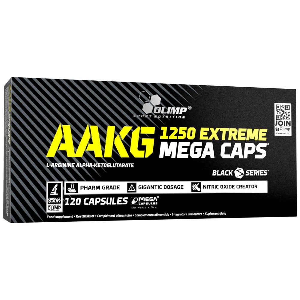 AAKG Extreme 1250 Mega Caps - 120 капсули