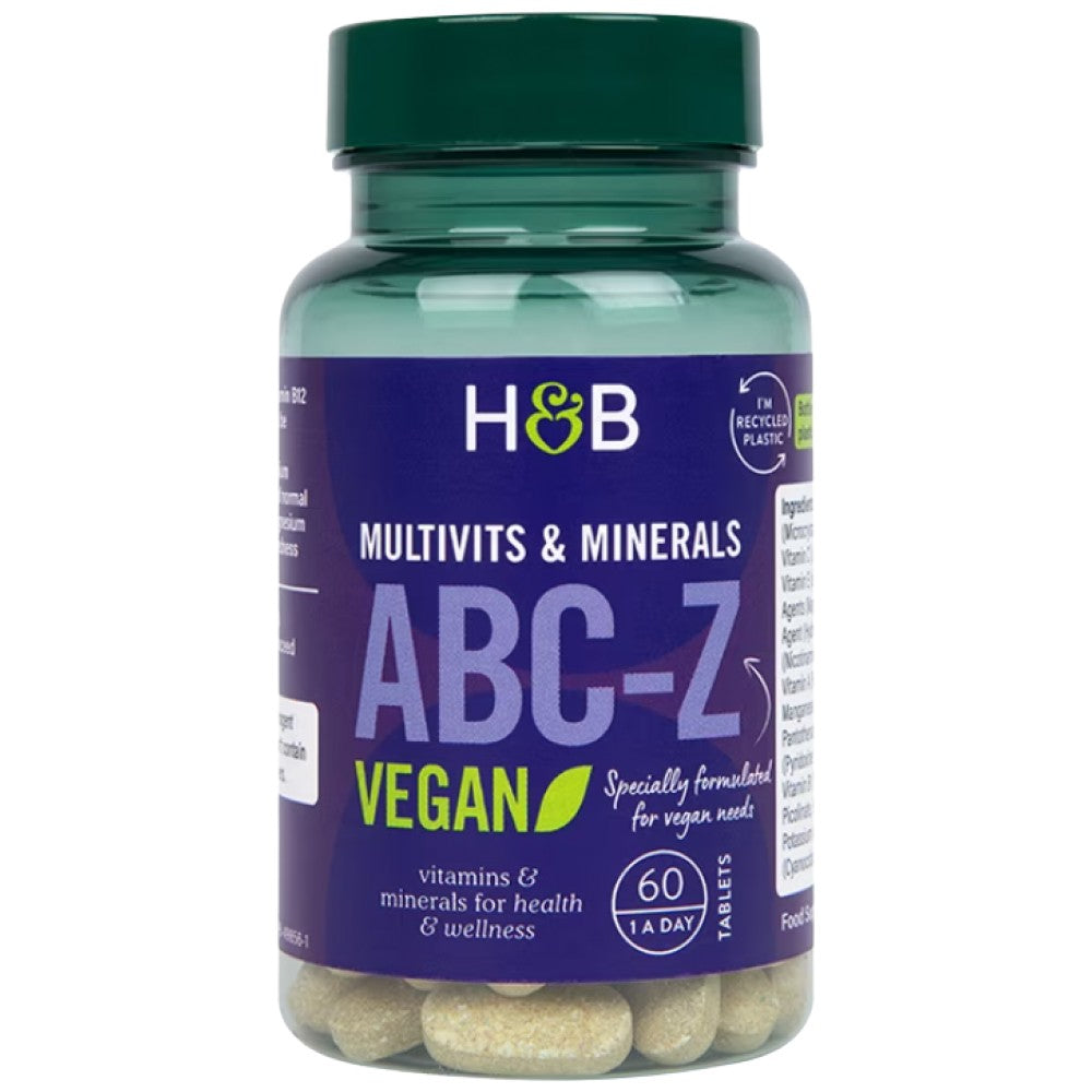 ABC до Z | Вегански мултивитамини - 60 таблетки