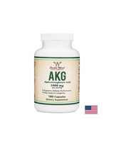 AKG (Алфа кетоглутарова киселина), 180 капсули <tc>Double Wood</tc>