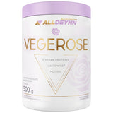 Alldeynn | Vegerose - 5 вегански протеини с MCT & Probiotics - 500 грама
