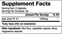 ACAI 1000 mg / 120 капачки