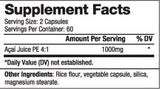 ACAI 1000 mg / 120 капачки