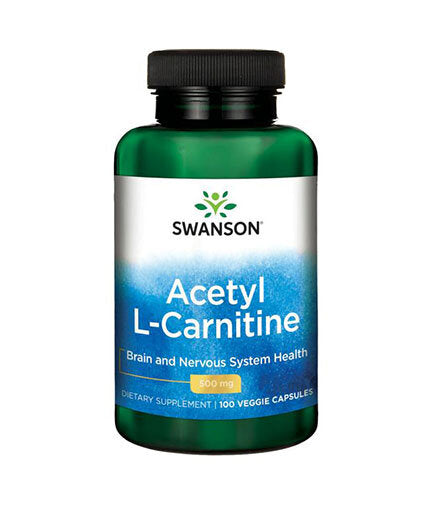 Ацетил L -карнитин 500 mg - 100 капсули
