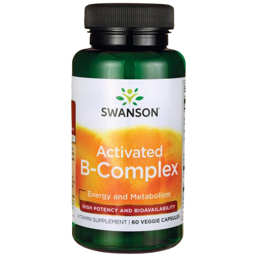 Активирана B -Complex висока потентност и бионаличност 430 mg - 60 капсули