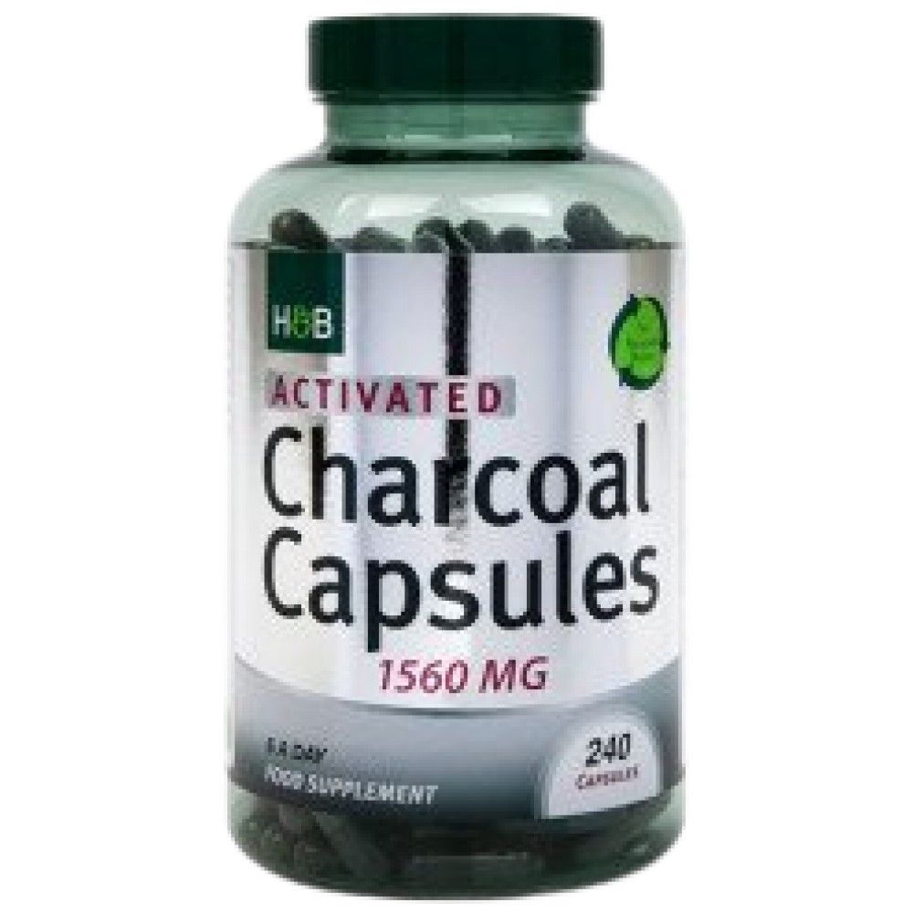 Активиран въглен 260 mg - 240 капсули