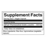 Ajipure L -левцин - фармацевтична степен 500 mg - 60 капсули