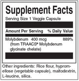 Albion хелатен молибден 400 mcg - 60 капсули