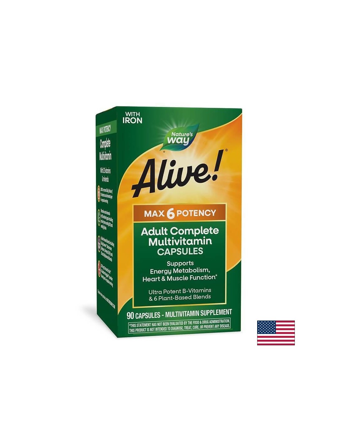 <tc>Alive</tc>! Max6 Daily Multi - 90 капсули