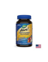 <tc>Alive</tc>! Mens Gummy Complete Multivitamin / <tc>Alive</tc>! Мултивитамини за мъже на Nature's Way, 60 меки капсули