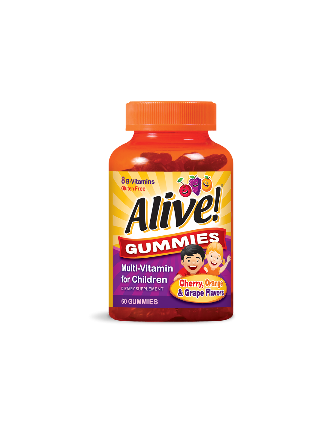 <tc>Alive</tc>! Мултивитамини за деца Гуми / <tc>Alive</tc>! Мултивитамини за деца х 60 Nature's Way гел табл