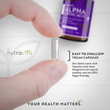 Alpha Lipoic Acid 650mg /120 капсули, 120 дози/ <tc>Nutravita</tc>