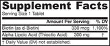 Alpha Lipoic Sustain 300 mg - 120 таблетки