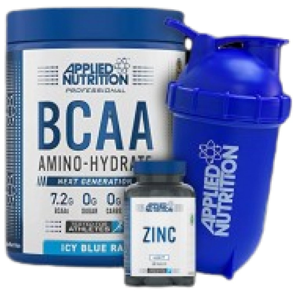 Приложен BCAA амино-хидрат | + БЕЗПЛАТНО ПРИЛОЖЕН ЦИНК И БУЛК