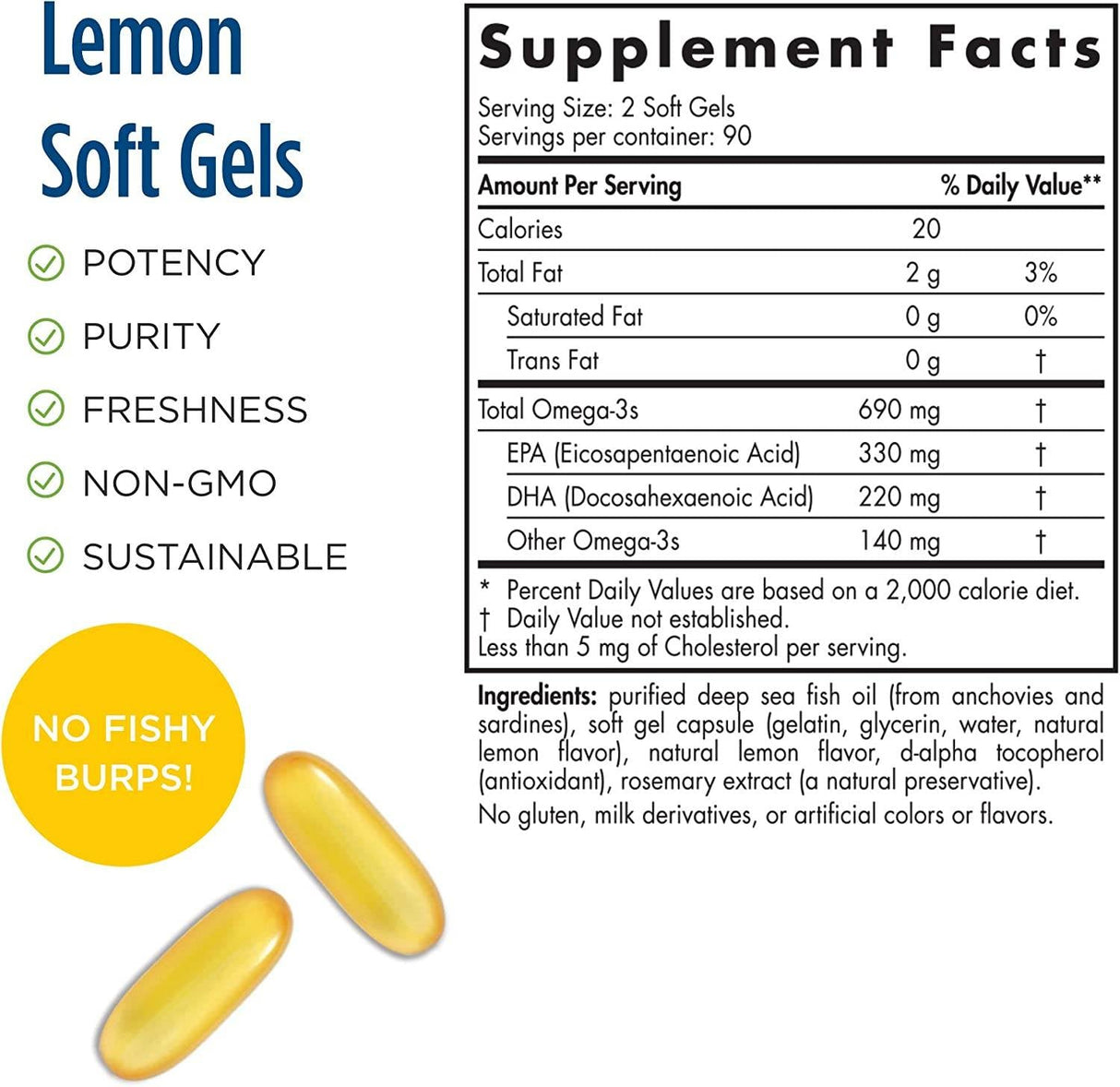 Арктика Омега Софтгелс 550 mg - 180 Softgels