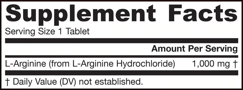 Аргинин 1000mg / аргинин - 100 таблетки