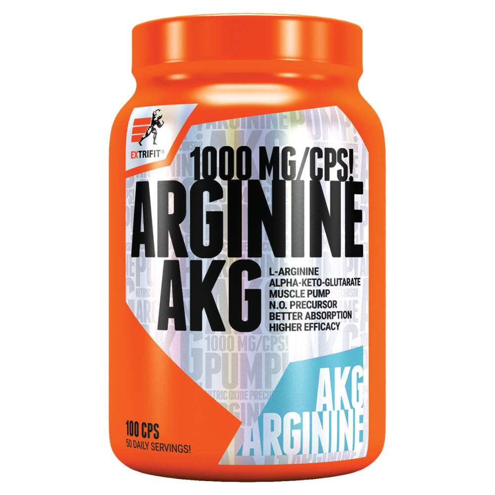 Аргинин AKG 1000 mg - 100 капсули