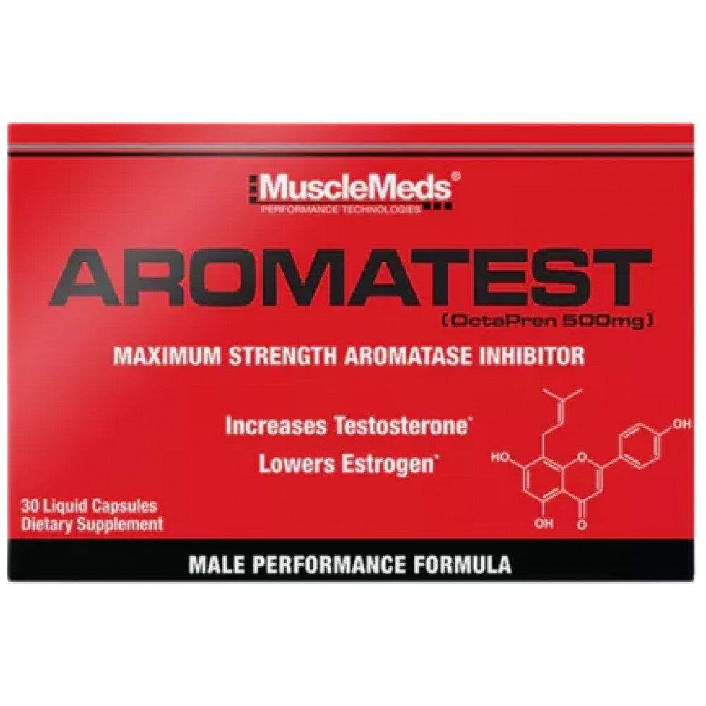 Aromatest - Octapren 500 mg | Максимална якост Ароматазен инхибитор - 30 гел капсули