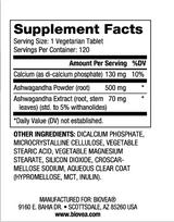 Ashwagandha 572 mg / 120 раздели