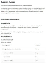 Ashwagandha 700 mg / vege 60 капсули