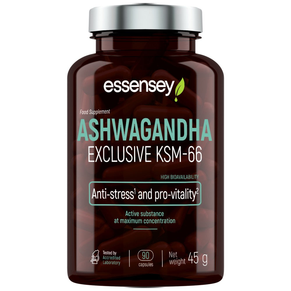 Ashwagandha KSM -66 200 mg - 90 капсули
