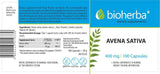 Avena sativa 200 mg - 100 капсули