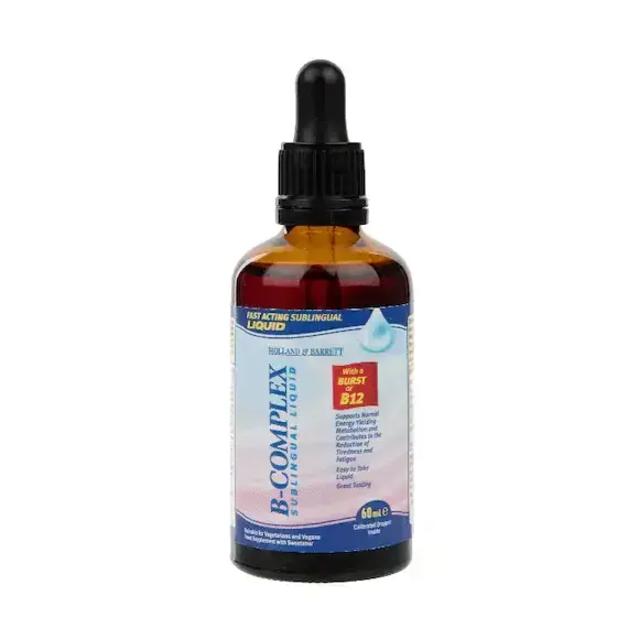 Витамин В комплекс (B-Complex) 60ml Holland & Barrett
