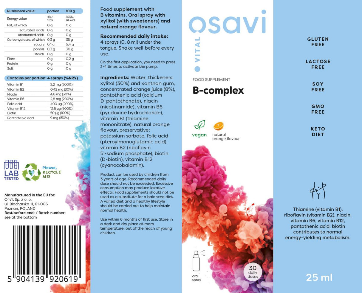 B-Complex | Орален спрей - 25 ml