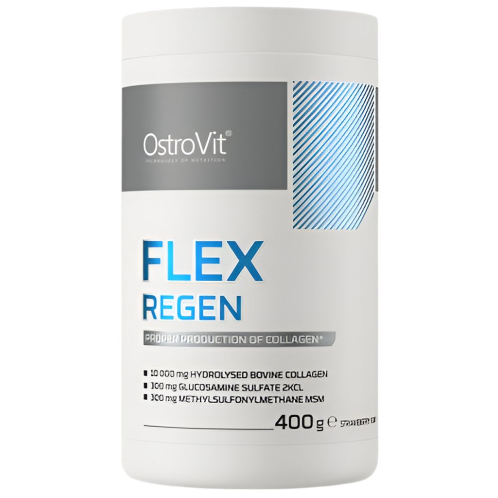 Flex regen | Колаген + глюкозамин, хондроитин, MSM, хиалуронова киселина 400 грама