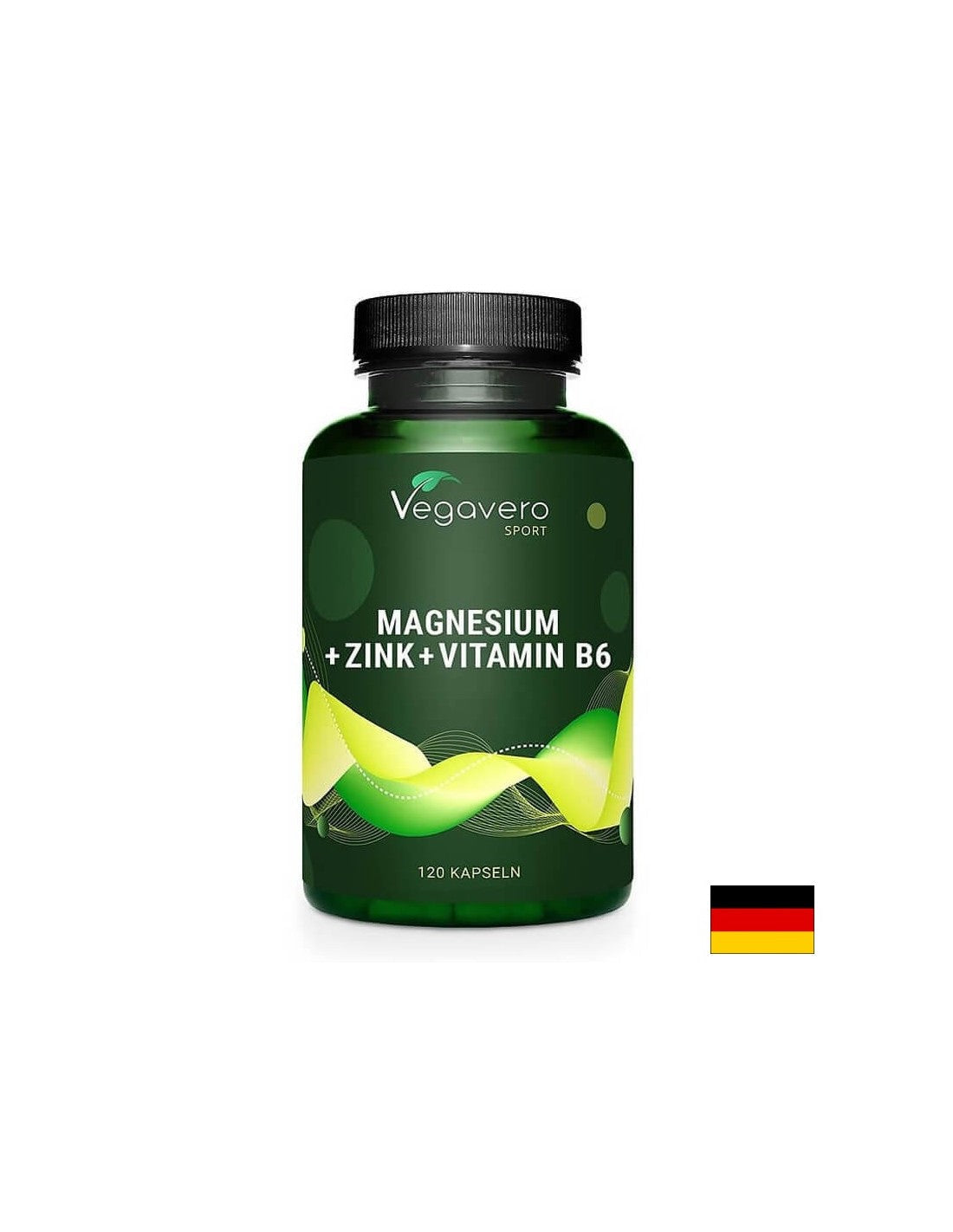 За активен спорт - цинк+магнезий+витамин В6 - ZMA, 120 капсули