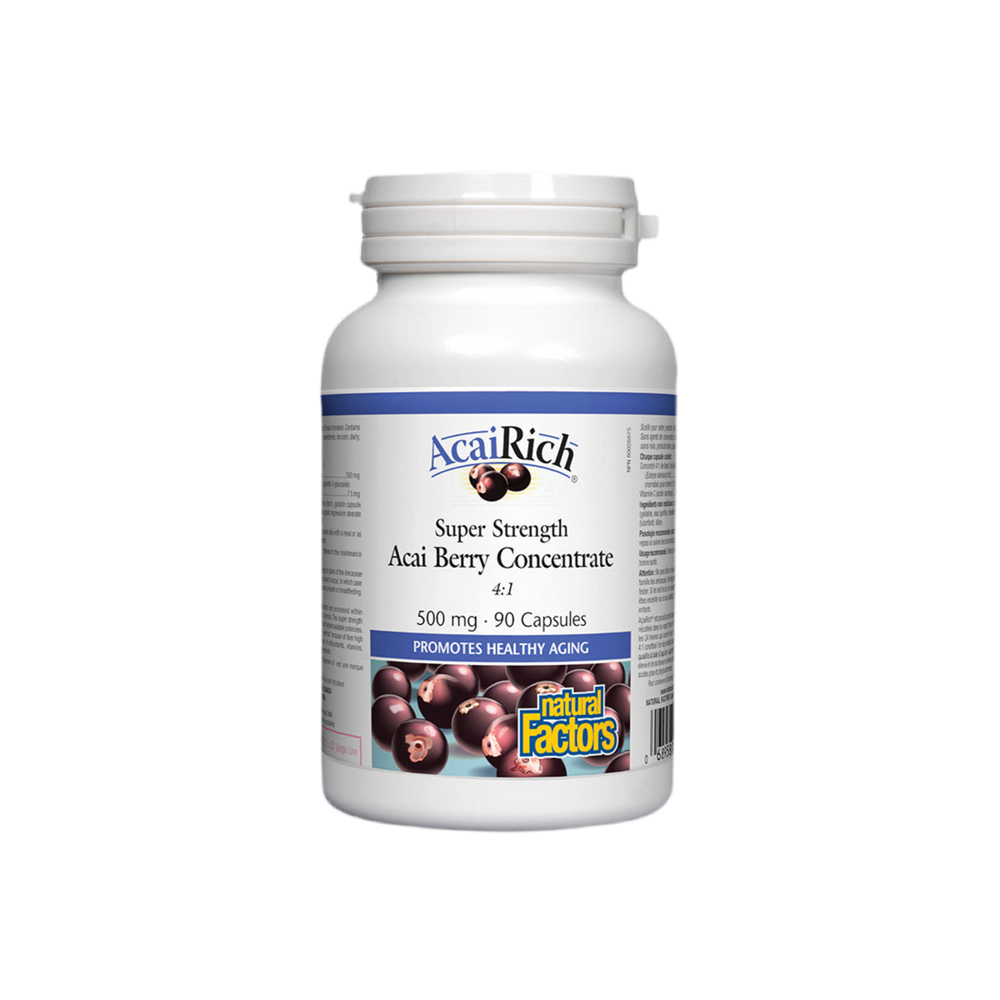 Acai Berry Concentrate 4: 1 500 mg - 90 капсули