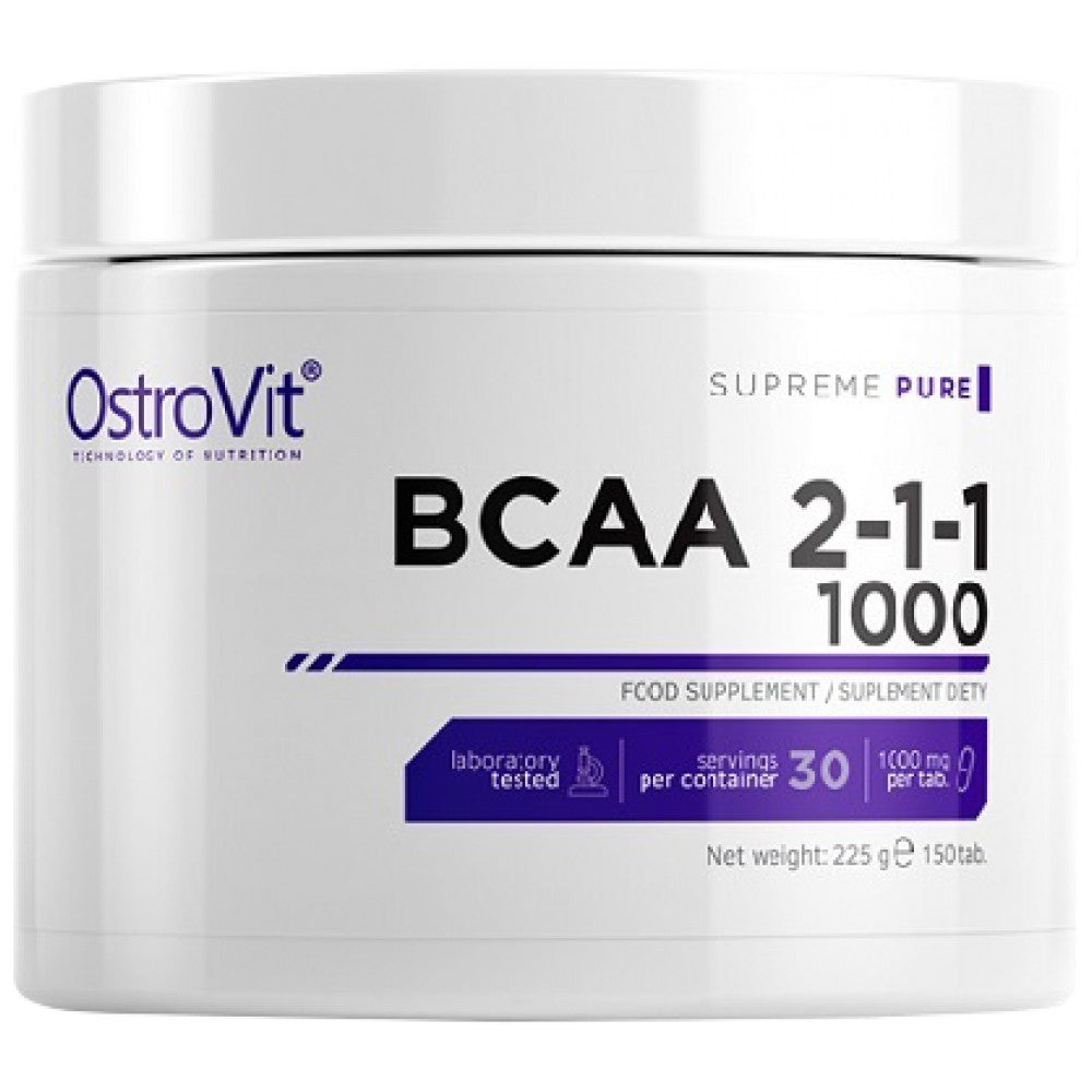 BCAA 2: 1: 1 1000 150 таблетки
