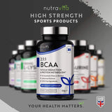 BCAA (2:1:1) с витамини B6 и B12 - 180 Vcaps. <tc>Nutravita</tc>