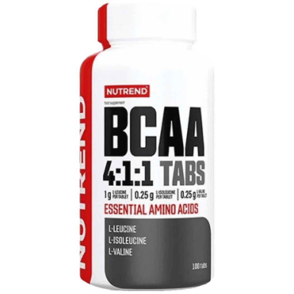 BCAA 4: 1: 1 раздели - 100 таблетки