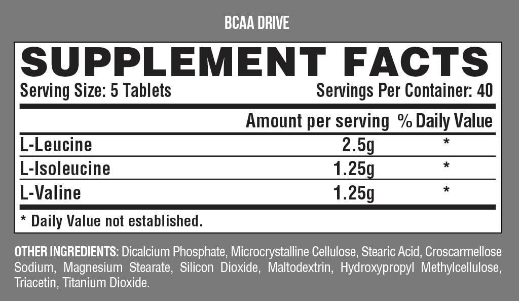 BCAA Drive - 200 таблетки