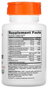 Най -добър напълно активен B комплекс | С Quatrefolic® - 60 капсули